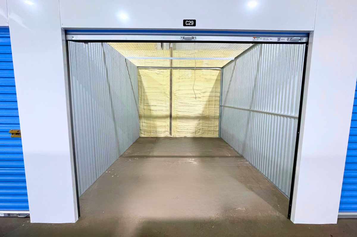 Top-rated self-storage unit at Old Foundry Storage, 603 North 8th Street, Fairfield, Iowa 52556, highly recommended.